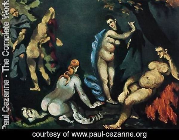 Paul Cezanne - The Temptation Of Saint Anthony 3