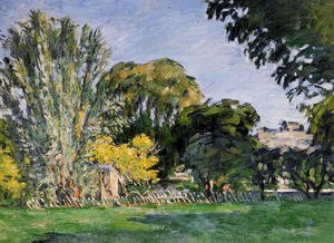 Paul Cezanne - The Trees Of Jas De Bouffan
