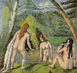 Paul Cezanne - Three Bathers