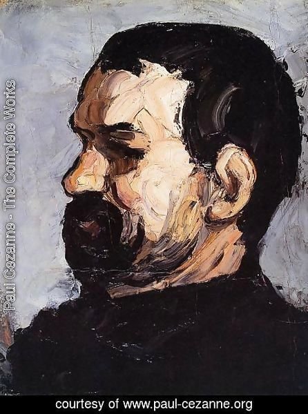 Paul Cezanne - Uncle Dominique In Profile