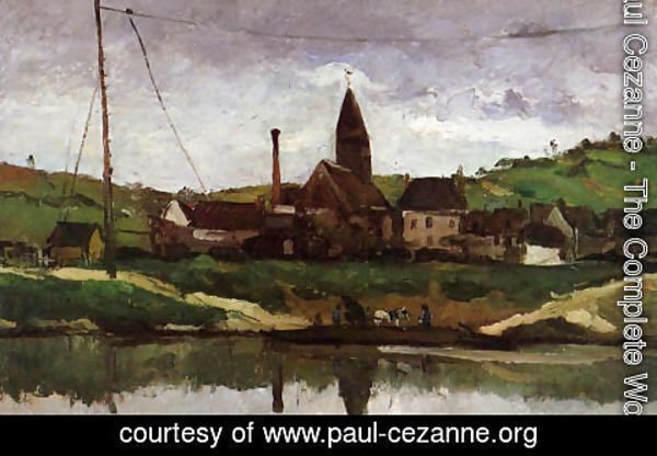 Paul Cezanne - View Of Bonnieres