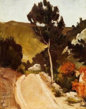 Paul Cezanne - Winding Road In Provence