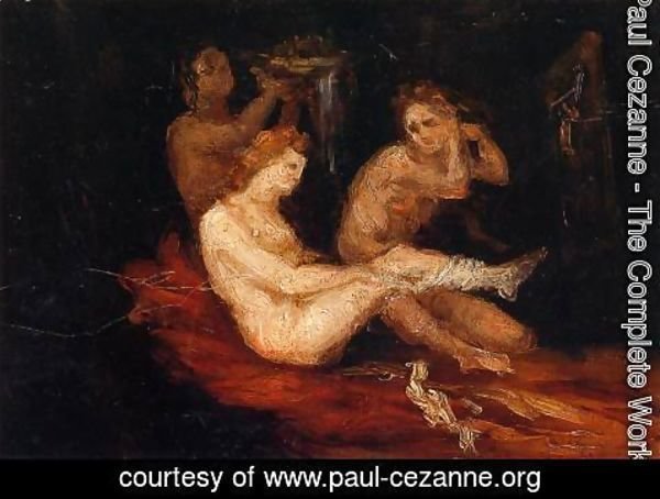 Paul Cezanne - Women Dressing