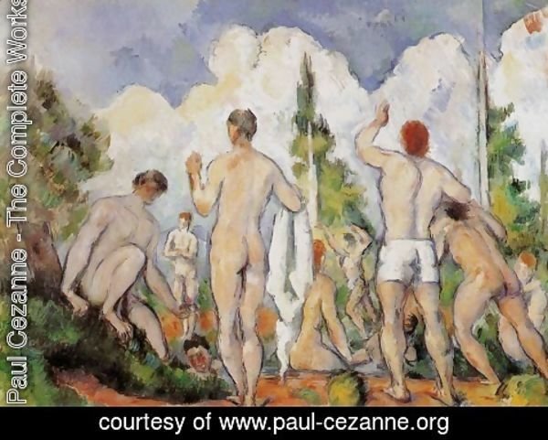 Paul Cezanne - Bathers 2